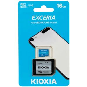 Toshiba Kioxia 32GB Micro SDHC Card CL10 mit Adapter/ für Card Recorder - Speicherkarte