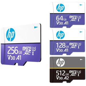 Hp Mx330 Class 10 U3 V30 Microsdxc Flash-Speicherkarte – 100 Mb/s, Klasse 10, U3, V30, A1, 4k Uhd, Full Hd, Uhs-I, Micro Sd