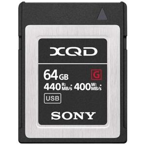 Sony Pofessional QDG64F-R XQD-Speicherkarte (64 GB, G Serie), 64GB