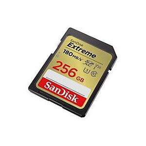 SanDisk Extreme - Flash-Speicherkarte - 256 GB - Video Class V30 / UHS-I U3 / Class10 - SDHC UHS-I