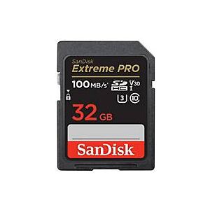 SanDisk Extreme Pro - Flash-Speicherkarte - 32 GB - Video Class V30 / UHS-I U3 / Class10 - SDHC UHS-I