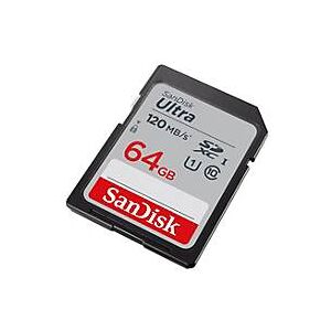 SanDisk Ultra - Flash-Speicherkarte - 64 GB - Class 10 - SDHC UHS-I