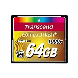 Transcend Ultimate - Flash-Speicherkarte - 64 GB - 1000x - CompactFlash