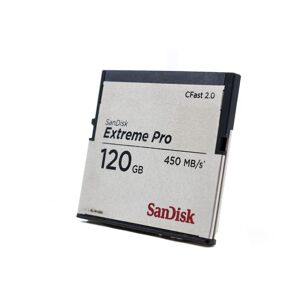 Gebraucht SanDisk Extreme PRO 120GB 450MB/s CFast 2.0 Speicherkarte Zustand: Gut