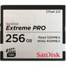 SANDISK Speicherkarte "CFast Extreme Pro 2.0" Speicherkarten Gr. 256 GB, grau Speicherkarten