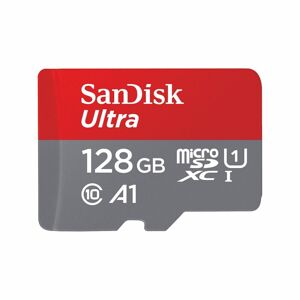 Mikro-SD-hukommelseskort med adapter SanDisk Ultra microSD 128 GB
