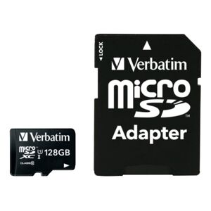 Verbatim SD Micro (SDXC) Class 10 m. adapter 128 GB