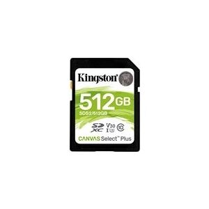 Kingston Canvas Select Plus SDXC 512GB 100MB/s