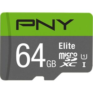 PNY Microsdxc Elite 64gb Class 10 M/adapter