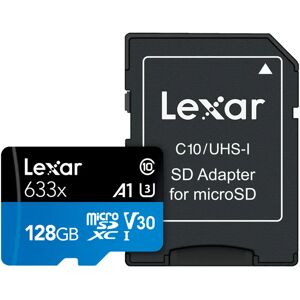 Lexar High Performance MicroSDHC/SDXC 128 GB