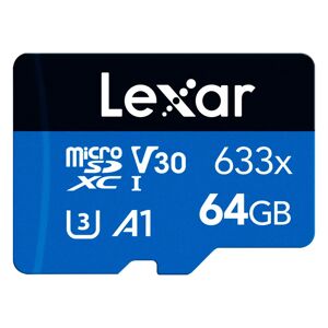 Lexar High Performance MicroSDHC/SDXC 64 GB