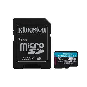 Kingston Canvas Go! Plus 256gb Microsdxc Uhs-i Memory Card