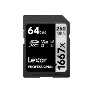 Lexar Professional 64gb Sdxc Uhs-ii Memory Card