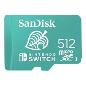 Sandisk Nintendo Switch 512gb Microsdxc Uhs-i Memory Card