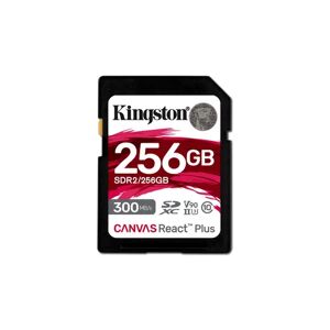 Kingston Canvas React Plus 256gb Sxhc Card 256gb Sdxc Uhs-ii Memory Card