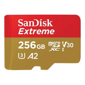 Sandisk Extreme 256gb Microsdxc Uhs-i Memory Card