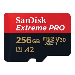 Sandisk Extreme Pro 256gb Microsdxc Uhs-i Memory Card
