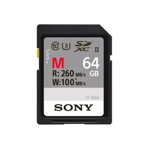 Sony Sf-m Series Sf-m64 64gb Sdxc Uhs-ii Memory Card
