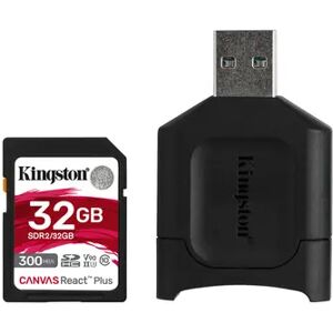 Kingston Canvas React Plus 32gb Sdhc Uhs-ii Memory Card