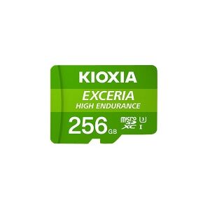 KIOXIA - ENTERPRISE SSD KIOXIA EXCERIA HIGH ENDURANCE - Flashhukommelseskort - 32 GB - A1 / Video Class V10 / UHS-I U1 / Class10 - microSDHC UHS-I