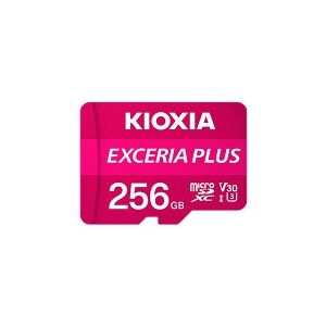 KIOXIA - ENTERPRISE SSD KIOXIA EXCERIA PLUS - Flashhukommelseskort - 128 GB - A1 / Video Class V30 / UHS-I U3 / Class10 - microSDXC UHS-I