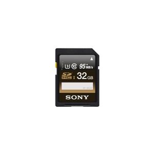 Sony SF-32UZ, 32 GB, SDHC, Klasse 10, 95 MB/s, Sort