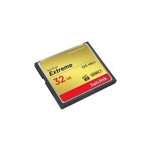 SanDisk Extreme - Flashhukommelseskort - 32 GB - 567x - CompactFlash