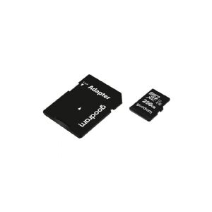 Wilk Elektronik GOODRAM M1AA - Flashhukommelseskort (SD adapter inkluderet) - 256 GB - UHS-I U1 / Class10 - microSDXC UHS-I