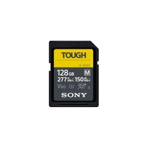 Sony SF-M Series Tough SF-M128T - Flashhukommelseskort - 128 GB - Video Class V60 / UHS-II U3 / Class10 - SDXC UHS-II