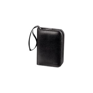 Hama Memory Card Case - Holder - kapacitet: 18 SD/MMC kort - sort