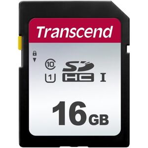 Transcend 300s Sdhc Kort - 16 Gb - Class 10