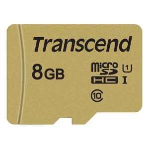 Transcend 500s Microsdhc/sdxc - R95/w60 - 8 Gb