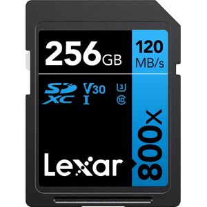 Lexar Professional 800x Sdhc Uhs-I Kort - R120/w45 - 256gb