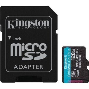 Kingston Canvas Go Plus Uhs-I U3 Microsdxc Kort - 128gb