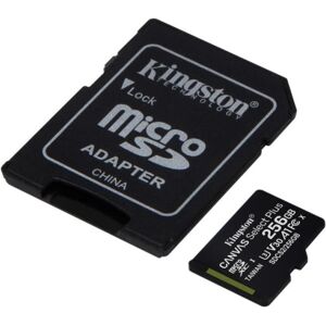 Kingston 256GB micSDXC Canvas Select Plus 100R A1 C10 Card + ADP