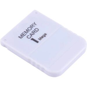 1 MB hukommelseskort til Sony PS, PS1 hukommelseskort kompatibelt med alle