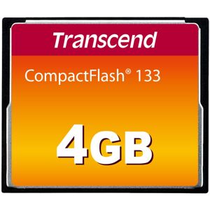 Transcend TS4GCF133 hukommelseskort 4 GB CompactFlash MLC