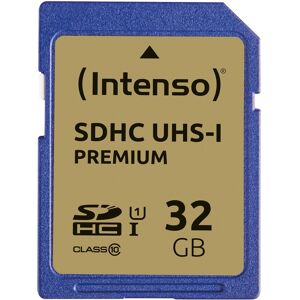 Intenso 32GB SDHC UHS-I Klasse 10, Hukommelseskort