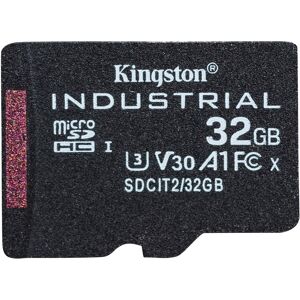 Kingston Industrial 32 GB MicroSDHC UHS-I Klasse 10, Hukommelseskort