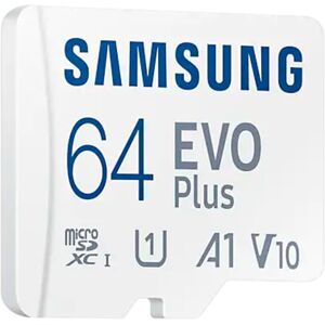 Samsung EVO Plus 64 GB MicroSDXC UHS-I Klasse 10, Hukommelseskort