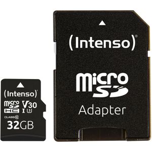 Intenso 3433480 hukommelseskort 32 GB MicroSDHC UHS-I Klasse 10