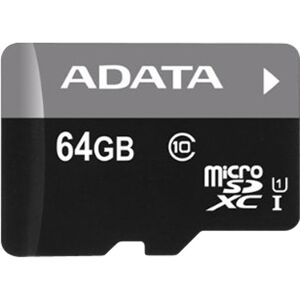 ADATA Micro SDXC 64GB MicroSDXC UHS Klasse 10, Hukommelseskort