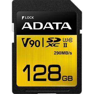 ADATA Premier ONE V90 128 GB SDXC UHS-II Klasse 10, Hukommelseskort