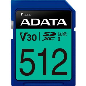 ADATA Premier Pro 512 GB SDXC UHS-I Klasse 10, Hukommelseskort