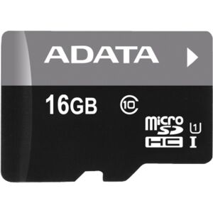 ADATA Premier microSDHC UHS-I U1 Class10 16GB Klasse 10, Hukommelseskort