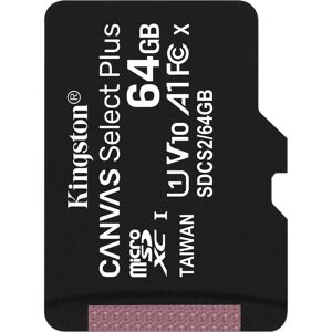 Kingston Canvas Select Plus 64 GB MicroSDXC UHS-I Klasse 10, Hukommelseskort