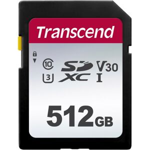 Transcend 300S 512 GB SDXC NAND Klasse 10, Hukommelseskort