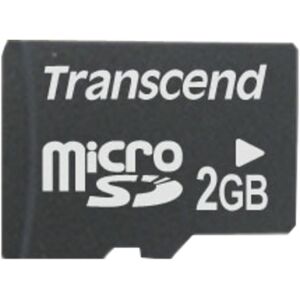 Transcend TS2GUSDC hukommelseskort 2 GB MicroSD NAND
