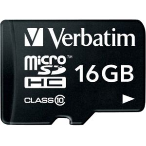 Verbatim Premium 16 GB MicroSDHC Klasse 10, Hukommelseskort