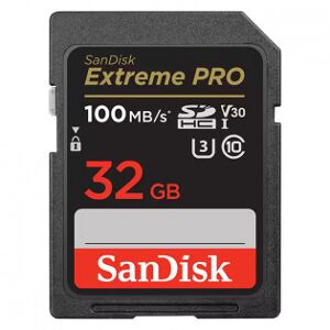 SanDisk 32 Gb Extreme Pro Sdhc Uhs-I Hukommelseskort